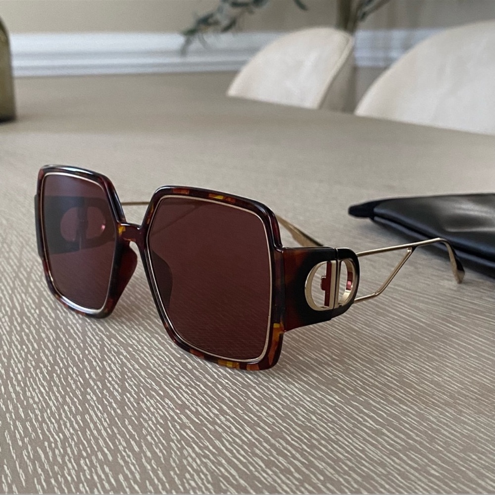 christian dior square sunglasses
